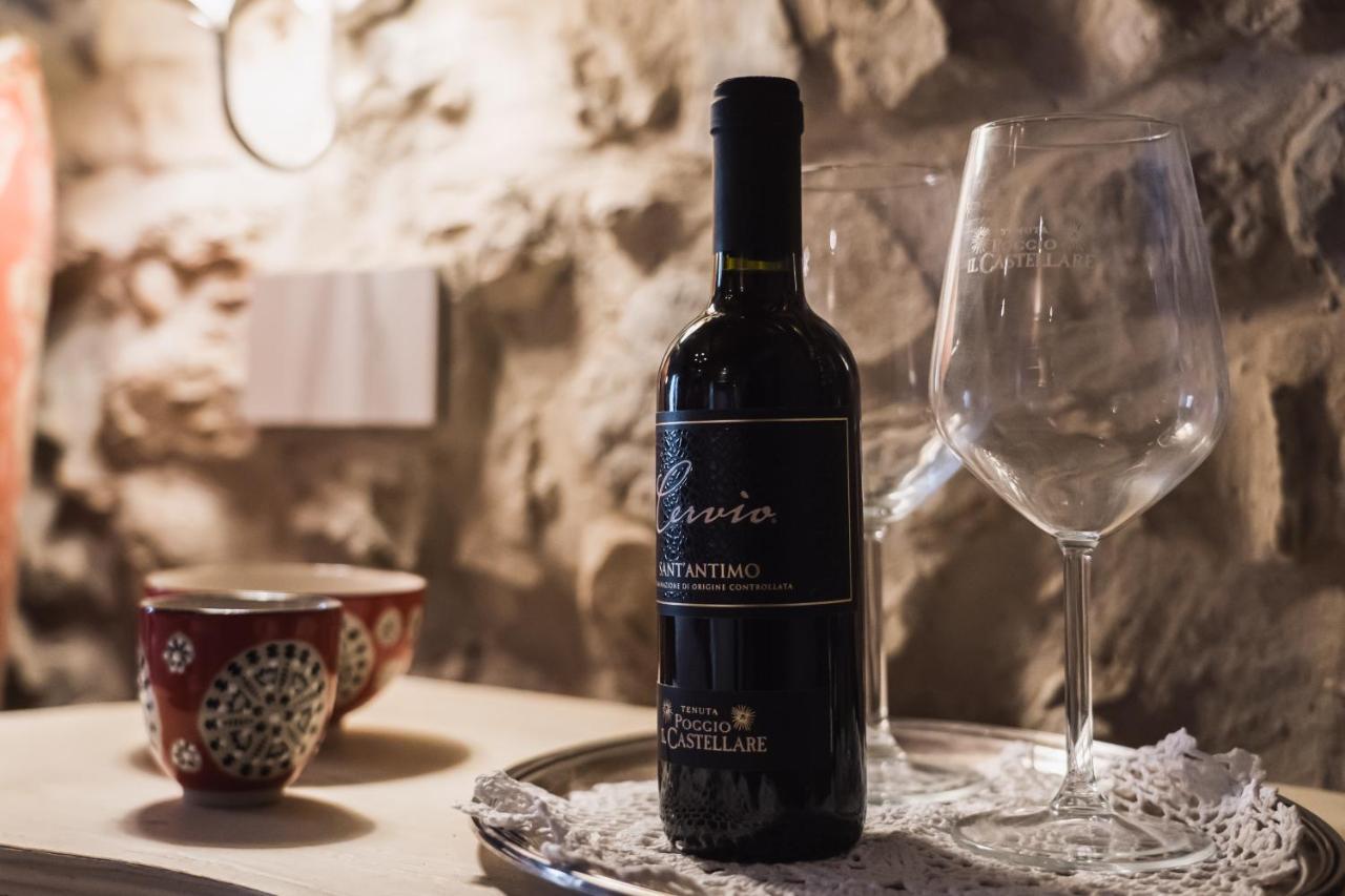 מונטלצ'ינו Agriturismo Poggio Il Castellare מראה חיצוני תמונה
