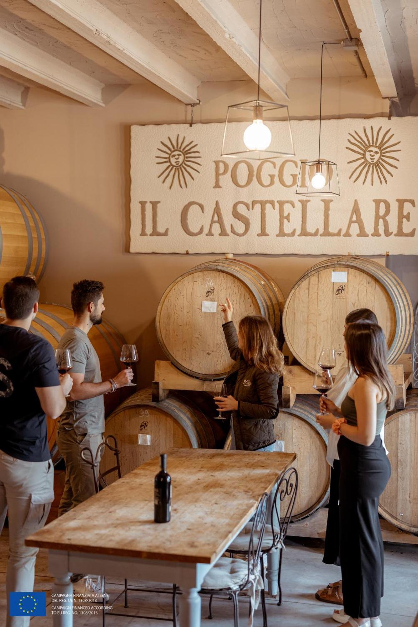 מונטלצ'ינו Agriturismo Poggio Il Castellare מראה חיצוני תמונה